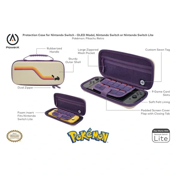 PowerA Protection Case for the Nintendo Switch or Nintendo Switch Lite - Picture 6 of 12